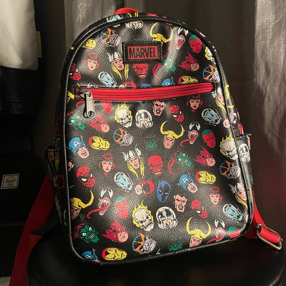Loungefly Funko Marvel 80th Anniversary Mini Backpack - Picture 1 of 13
